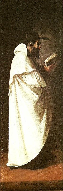 Francisco de Zurbaran st, pedao tomas oil painting image